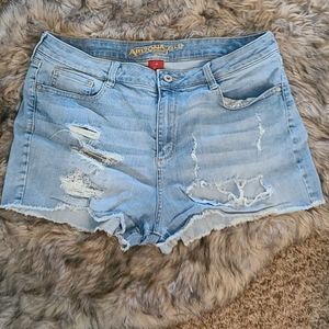 High waisted shorts